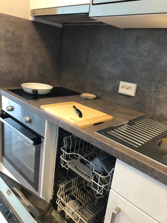 Kleine Scholle Appartement Fehmarn Buitenkant foto
